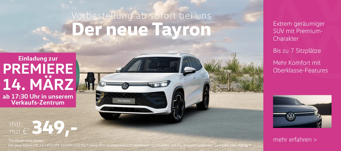 Der neue VW Tayron